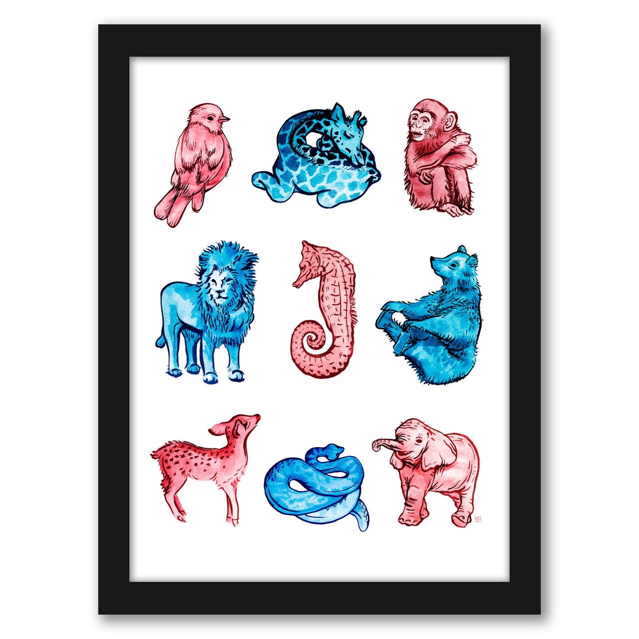Animals by Laura Oconnor Frame  - Americanflat